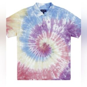 NWT OnlyNY L tie dye polo shirt